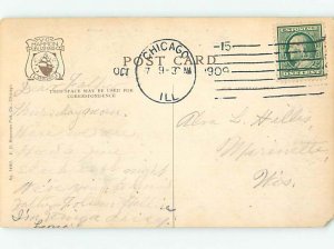 Pre-Chrome STOCKYARDS Chicago Illinois IL AG2490