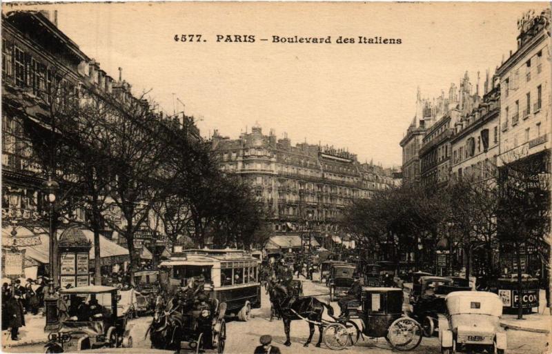 CPA Paris 9e - Boulevard des Italiens (274168)