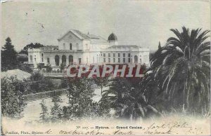 Old Postcard Hyeres Grand Casino