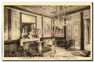 Old Postcard Malmaison The reception room