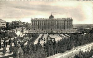 Spain - Madrid Palacio de Oriente Fachada Norte RPPC 01.94