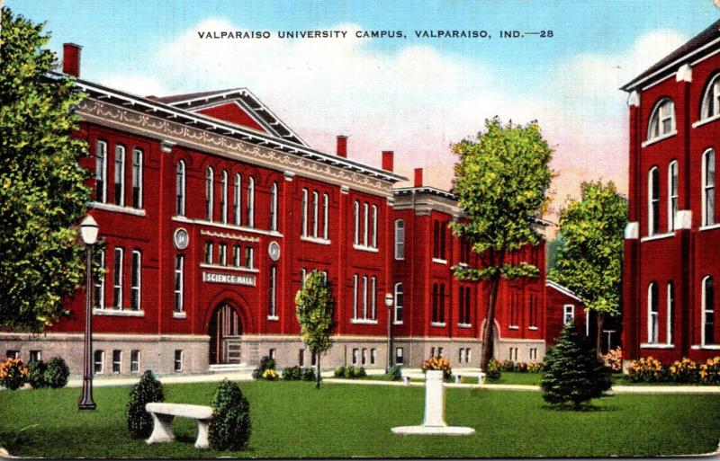 Indiana Valparaiso University Campus 1946