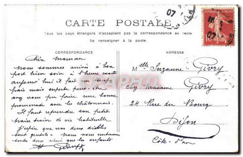 Old Postcard Paris Lake Bois de Boulogne