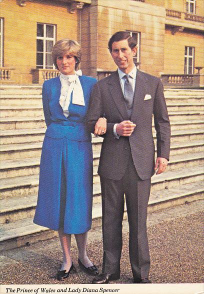 The Prince Of Wales and Lady Diana Spencer