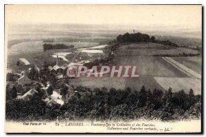 Old Postcard Langres Suburbs of Colliniere and Forks