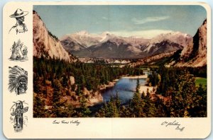 M-21614 The Bow Valley from Banff Springs Hotel Alberta Canada