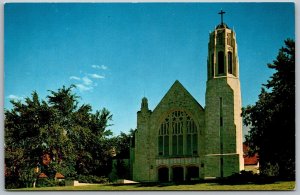 Boys Town Nebraska 1950s Postcard Boys Town Dowd Memorial Chapel