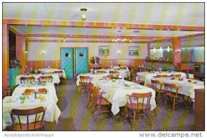 Dining Room Interior The Willows Lodge Motel & Restaurant Lancaster Pennsylvania