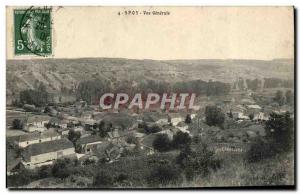 Postcard Old Spoy Vue Generale