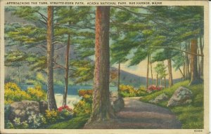 Bar Harbor, Maine, Approaching the Tarn, Stratte-Eden Path, Acadia National Park