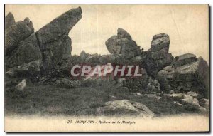 Old Postcard Mortain Rocks Montjoie