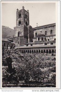 Italy Monreale Chiostro dei Benedittini Torre Normanna Photo