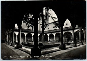 Postcard - The cloister - San Marco Museum - Florence, Italy