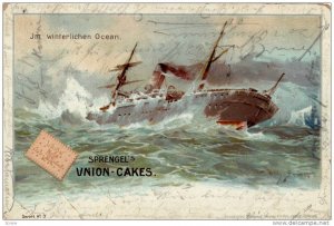 Sprengel's UNION CAKES, Im winterlichen Ocean , PU-1900