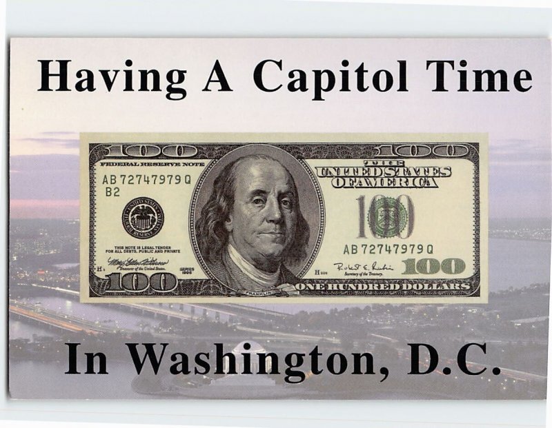 Postcard Having A Capitol Time In Washington, District of Columbia