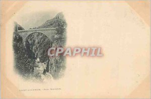 Postcard Old Saint Savior Bridge Napoleon (Card 1900)