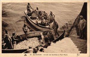 CPA QUIBERON - Arrivée de Sardines a Port Maria (431188)