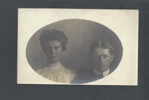 Real Picture Post Card Ca 1906 Albert Soudin & Wife UDB