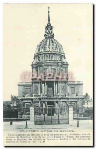 Old Postcard Paris Dome des Invalides