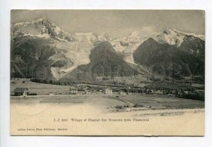 3158424 France CHAMONIX Village & Glacier des Bossons Vintage