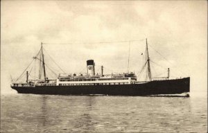 Steamship Boats, Ships SS Suecia Britannia Swedish Lloyd Gothenburg c1920s RPPC