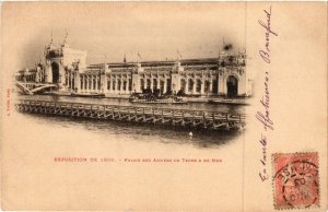 CPA PARIS EXPO 1900 - Palais des Arées de Terre et de Mer (306445)