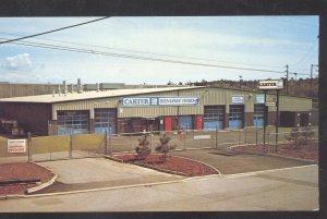 BURNABY BRITISH COLUMBIA CARTER GM CAR DEALER BODY SHOP ADVERTISING POSTCARD