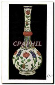 Postcard Old Potter Pottery Glazed Earthenware bottle Turkey Turkey