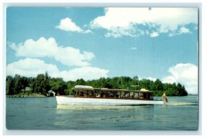 Miss Rockport Boat Scenic Trip 1000 Islands Canadian Line Ontario CA Postcard