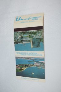 Bahia and Catamaran Hotels San Diego California 30 Strike Matchbook Cover