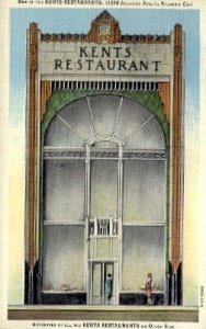 One of the Kents Restaurants - Atlantic City, New Jersey NJ Postcard