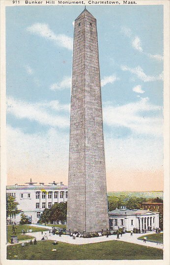 Massachusetts Charlestown Bunker Hill Monument