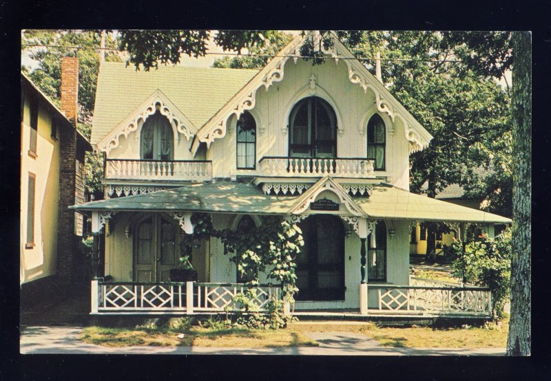 Oak Bluffs, Massachusetts/MA Postcard, Martha's Vineyard Campground, Cap...