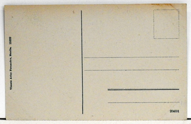 Montalban Road, Rizal, P. I. - Postcard