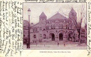 CT - New Haven - Yale University. Osborn Hall