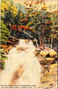 Postcard WATER SCENE Catskills New York NY AO7865