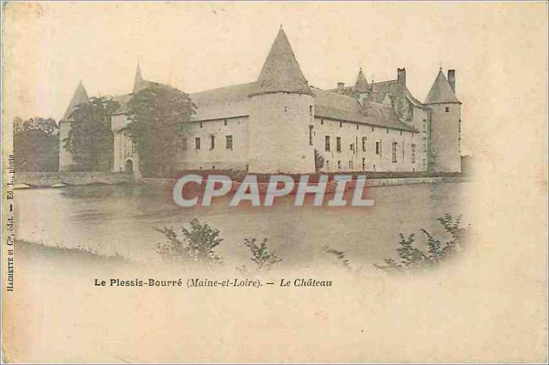 CPA Le plessis bourre (maine et loire) le château