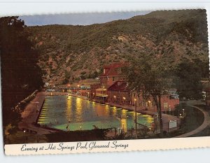 Postcard Evening at Hot Springs Pool, Glenwood Springs, Colorado