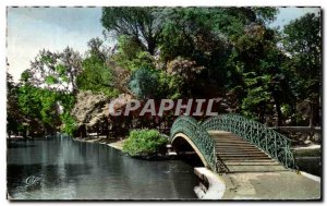 Postcard Modern Bordeaux Public Garden