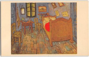 The Bedroom At Arles VINCENT VAN GOGH Chicago Art Institute Painting Postcard