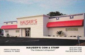 Florida Lakeland Hauser's Coin &  Stamp Shop