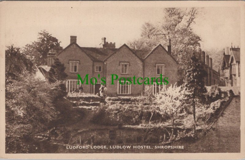 Shropshire Postcard - Ludford Lodge, Ludlow Hostel   RS36898