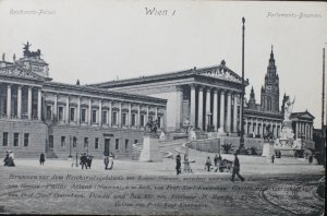 Vienna Reichsratz-Palast, Parliament Fountain