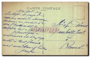 Old Postcard Paris Arc de Triomphe