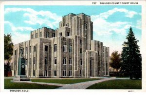 Colorado - The Boulder County Court House - c1915