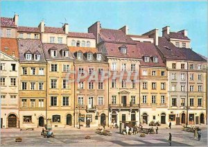 Postcard Modern Warszawa Rynck Starego Miasra