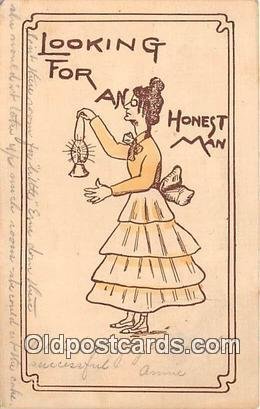 Woman Looking For AN Honest Man 1905 