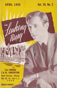 Linking Ring Robert Parrish John Ramsey Chinese April 1949 Magic Magazine