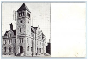 c1905 Post Office Exterior Winona Minnesota MN Vintage Antique Souvenir Postcard