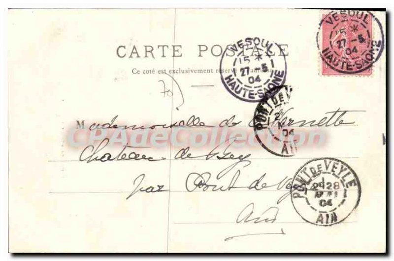 Postcard Old Vesoul Gate Vendemiaire